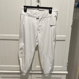 Nike baseball pants White Sports Pants knickers SZ M